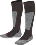 FALKE Kniestr&uuml;mpfe Active Ski mit weicher Pl&uuml;schsohle