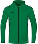 JAKO Herren Trainingsjacke Challenge mit Kapuze
