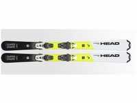 Head 31420101, HEAD Kinder Racing Ski Supershape Team Easy JRS + JRS 4.5 Pink,