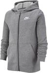 NIKE Kinder Unterjacke B NSW HOODIE FZ CLUB