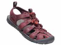 KEEN Damen Schuh CLEARWATER CNX LEATHER, WINE/RED DAHLIA, 40