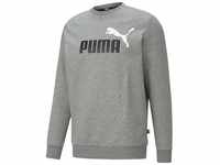 PUMA Herren Sweatshirt ESS 2 Col Big Logo Crew
