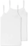 SCHIESSER Damen Spaghettitop, 2er Pack - Single Jersey, Serie 95/5, uni