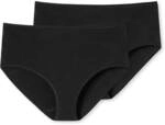 SCHIESSER Damen Slip 2er Pack - Midi-Slip, Cotton Stretch, uni