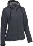 MAUL Damen Chieming Strickfeecejacke+Kapuze