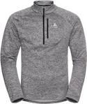 Odlo 542552, ODLO Herren Rolli Mid layer 1/2 zip TENCIA Grau male