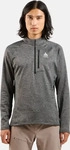 Odlo 542552, ODLO Herren Rolli Mid layer 1/2 zip TENCIA dark grey melange male