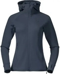 bergans 7903564, BERGANS Bergans Damen Unterjacke ULSTEINWOOL HOODW JACKET Blau