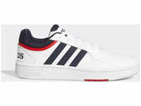 Adidas GY5427, ADIDAS Herren Freizeitschuhe Hoops 3.0 Low Classic Vintage Weiß...