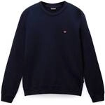 NAPAPIJRI Herren Sweatshirt - BALIS CREW 1, Small Flag, Rundhals, Regular Fit, warm