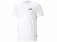 PUMA Herren Shirt ESS Small Logo Tee, Größe M in Weiß