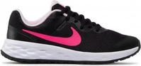 Nike DD1096, NIKE Kinder Freizeitschuhe REVOLUTION 6 NN (GS) Schwarz