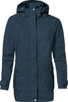 Vaude 42225, VAUDE Damen Funktionsjacke Wo Skomer Parka Blau female