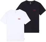 LEVIS Levi's Herren T-Shirts, 2er Pack - "The Graphic Tee - 2 Pack", Rundhals,