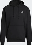 Adidas GV5294, ADIDAS Herren Kapuzensweat Essentials Fleece BLACK/WHITE male