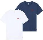 LEVIS Levi's Herren T-Shirts, 2er Pack - "The Graphic Tee - 2 Pack", Rundhals,