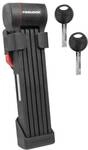 TRELOCK Faltschloss FS 480 COPS X-Press Twin, L&auml;nge 100cm, schwarz