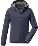 KILLTEC Kinder Softshell Jacke mit Kapuze, packbar KOS 164 GRLS SFTSHLL JCKT