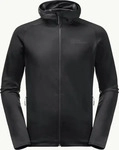 Jack Wolfskin 1710541, JACK WOLFSKIN Herren Unterjacke BAISELBERG HOODED FZ M Grau