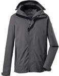 KILLTEC Herren Funktionsjacke mit abzippbarer Kapuze Xenios