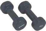 SCHILDKR&Ouml;T FITNESS Schildkr&ouml;t VINYL HANTEL Set, 2x 2,0kg (grey), in 4C-Box, M-2022