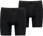 PUMA Herren Unterhose SPORT MICROFIBER LONG BOXER 2P