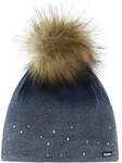 EISB&Auml;R Damen M&uuml;tze Dip Dye Lux Crystal M&Uuml;
