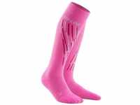 CEP Damen Ski Thermo Socks, pink/flash pink, II