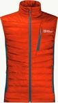 Jack Wolfskin 1206871, JACK WOLFSKIN Herren Weste ROUTEBURN PRO INS VEST M Rot male