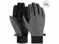 REUSCH Damen Handschuhe Reusch Saskia TOUCHTEC, black / grey alpine melange, 7
