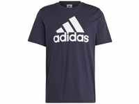 ADIDAS Herren Shirt Essentials Single Jersey Big, LEGINK/WHITE, L