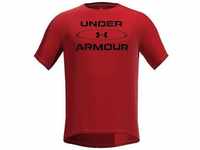UNDER ARMOUR Herren Shirt UA TECH 2.0 WM GRAPHIC, 890 RADIO RED, L