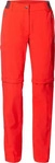 Vaude 42619, VAUDE Damen Hose Wo Farley Stretch ZO T-Zip Pants II Rot female