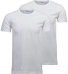 RAGMAN Herren T-Shirt, 2er Pack - Body Fit Rundhals, Natural Flex Cotton, Baumwolle
