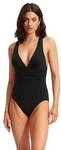 SEAFOLLY Damen Badeanzug Seafolly Collective Cross Back One Piece