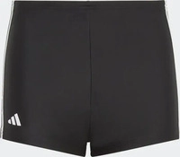 Adidas HR7476, ADIDAS Kinder Badehose Classic 3-Streifen Schwarz