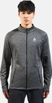 Odlo 542562, ODLO Herren Unterjacke Midlayer full zip FLI dark grey melange male