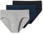 SCHIESSER Herren Slips, 3er Pack - "95/5", Supermini Briefs, Stretch Baumwolle