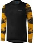 SHIMANO MYOKO L.S. Long Sleeve Jersey, Mustard Yellow