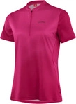 L&ouml;ffler 26706, L&Ouml;FFLER Damen Trikot W BIKE SHIRT HZ CIELO MAGENTA female