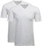 RAGMAN Herren T-Shirt 2er Pack - 1/2 Arm, Unterhemd, V-Neck