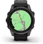 GARMIN EPIX&trade; PRO (GEN 2) - SAPPHIRE EDITION 42MM Schwarz/Carbongrau Titan DLC mit