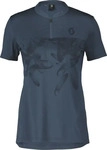 Scott 403117, SCOTT Damen Hemd SCO Shirt W's Trail Flow Zip SS Blau female
