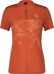 Scott 403117, SCOTT Damen Hemd SCO Shirt W's Trail Flow Zip SS braze orange/rose
