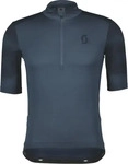 Scott 289408, SCOTT Herren Shirt SCO Shirt M's Gravel 10 SS metal blue/dark blue male