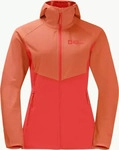Jack Wolfskin 1306862, JACK WOLFSKIN Damen Funktionsjacke GO HIKE SOFTSHELL W tango