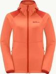 Jack Wolfskin 1711071, JACK WOLFSKIN Damen Unterjacke KOLBENBERG HOODED FZ W guave