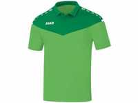 JAKO Kinder Polo Champ 2.0, soft green/sportgrün, 152