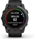 GARMIN FĒNIX&reg; 7X PRO - SAPPHIRE SOLAR EDITION Schwarz/Carbongrau Titan mit