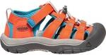 KEEN Kinder Sandalen NEWPORT H2 C-SAFETY ORANGE/FJORD BLUE